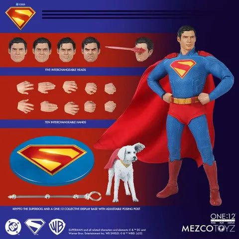 balance xx Mezco One12 Superman 2025